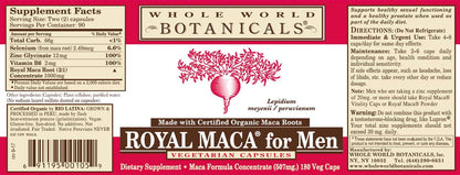 Royal Maca for Men - 180 Capsules