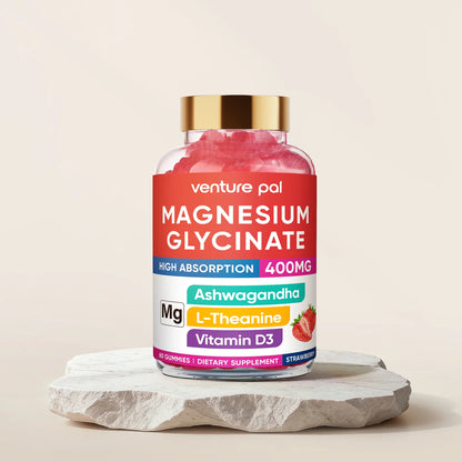 Magnesium Glycinate Gummies Strawberry 60 Gummies