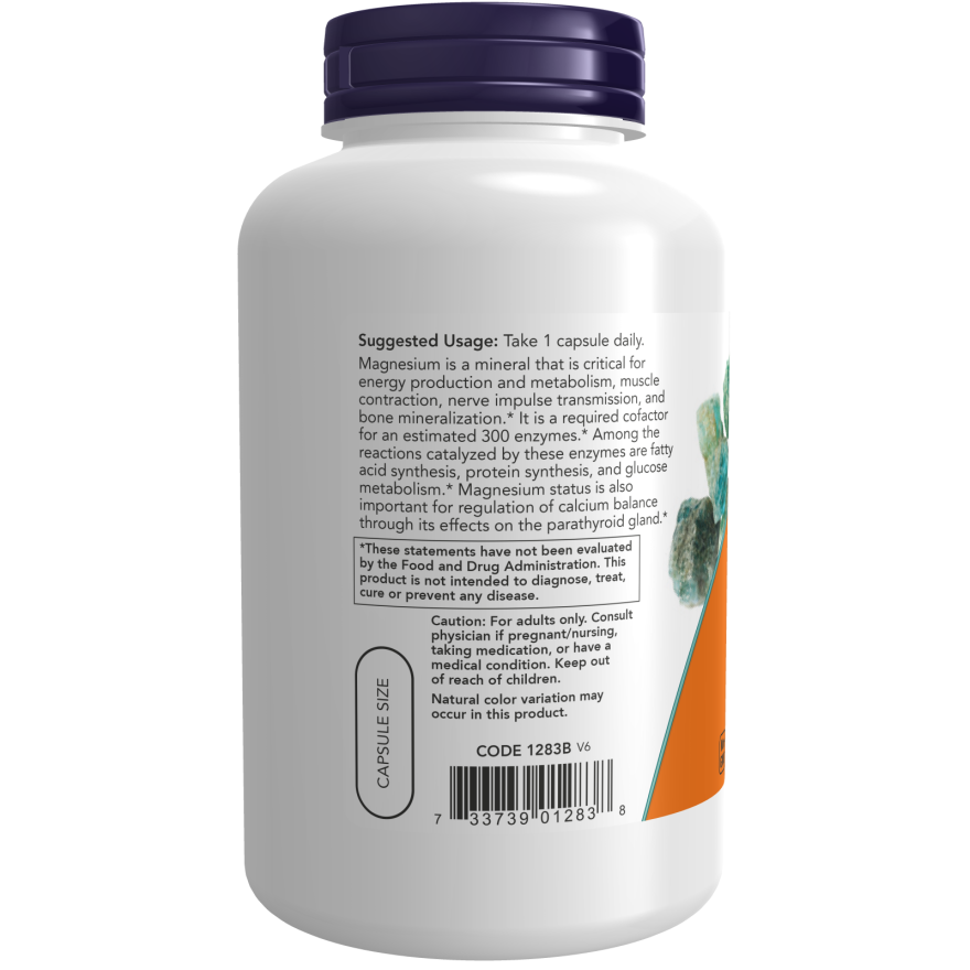 Magnesium 400 mg Veg Capsules-Minerals-AlchePharma
