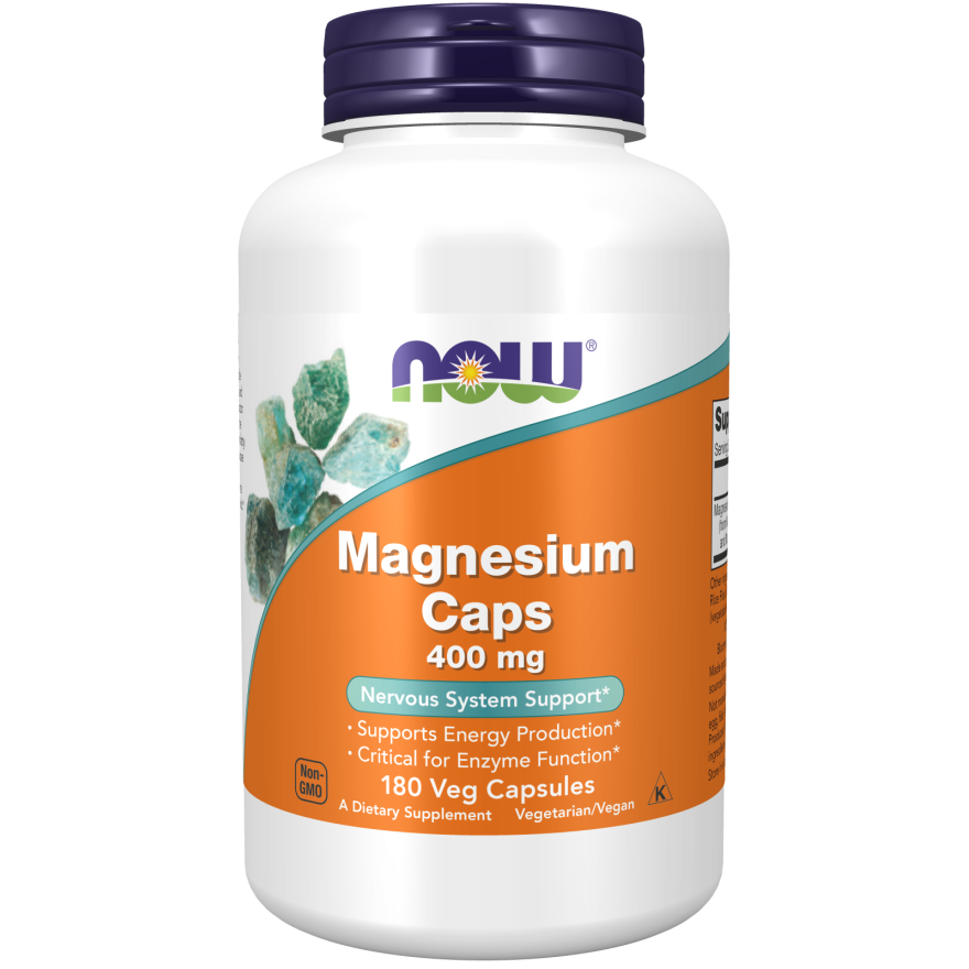 Magnesium 400 mg Veg Capsules-Minerals-AlchePharma