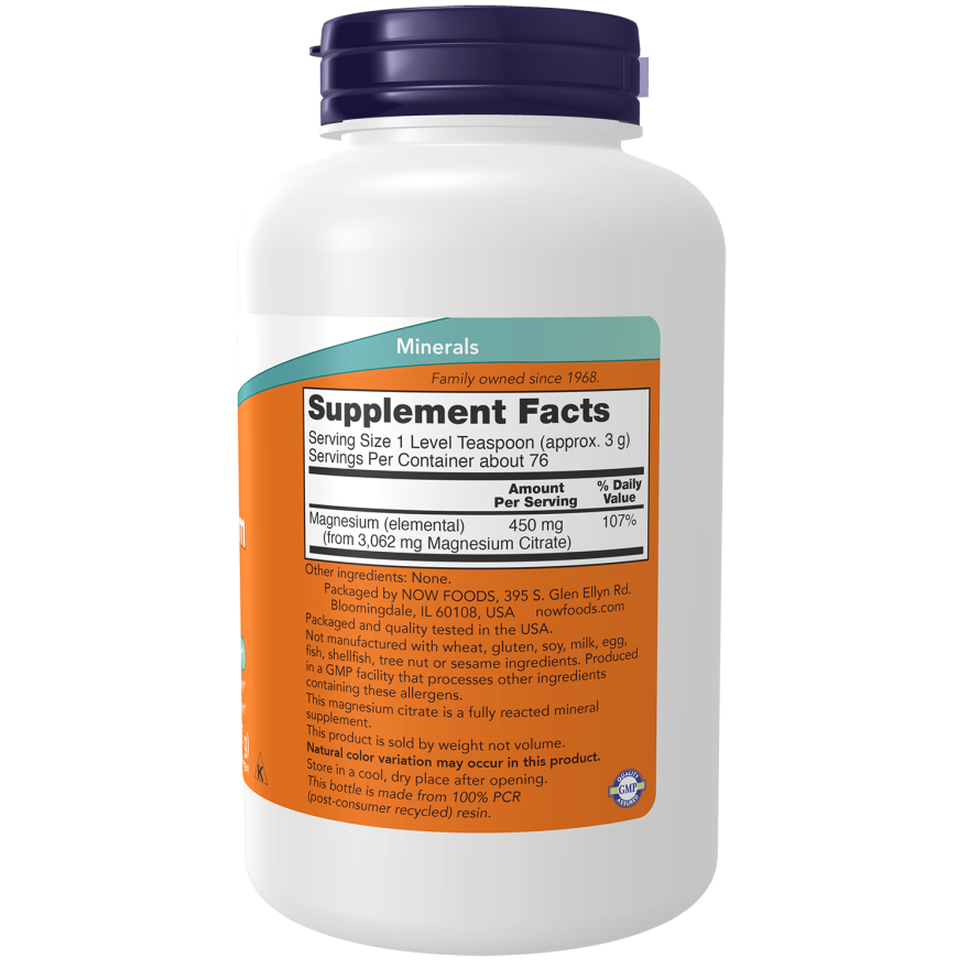 Magnesium Citrate Pure Powder-Minerals-AlchePharma