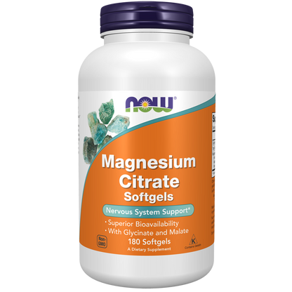 Magnesium Citrate Softgels-Minerals-AlchePharma