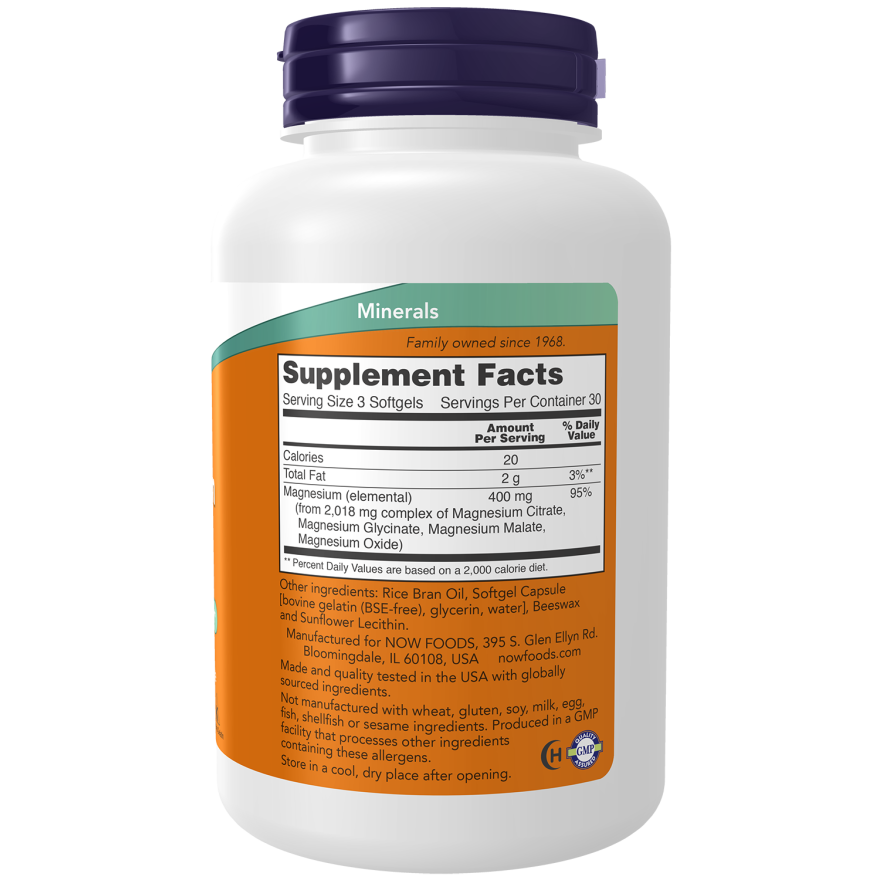 Magnesium Citrate Softgels-Minerals-AlchePharma