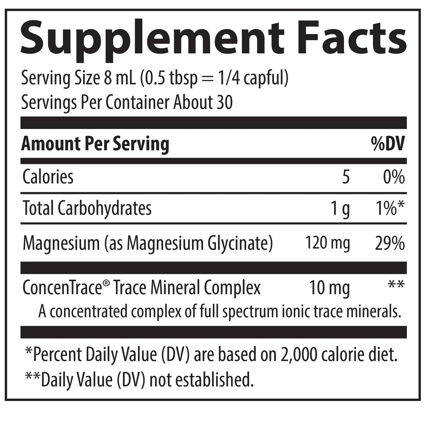 Magnesium Glycinate - Capsules, Liquid, Powder (120 mg per serving)-Magnesium-AlchePharma