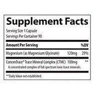 Magnesium Glycinate - Capsules, Liquid, Powder (120 mg per serving)-Magnesium-AlchePharma