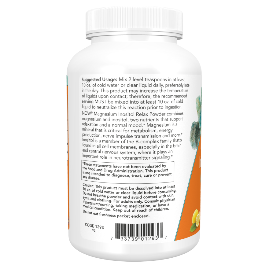 Magnesium Inositol Relax Powder-Minerals-AlchePharma