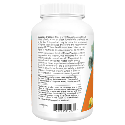 Magnesium Inositol Relax Powder-Minerals-AlchePharma
