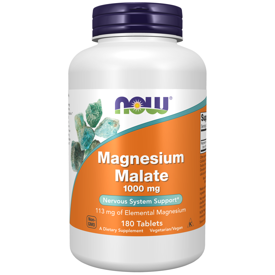 Magnesium Malate 1000 mg Tablets-Minerals-AlchePharma