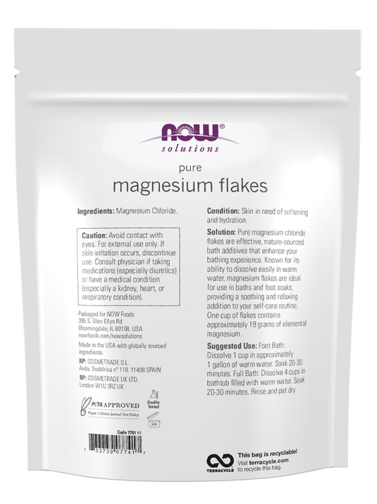 100% Pure Magnesium Flakes