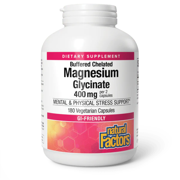 Magnesium Glycinate 400 mg 180 Count