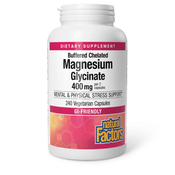 Magnesium Glycinate 400 mg 180 Count