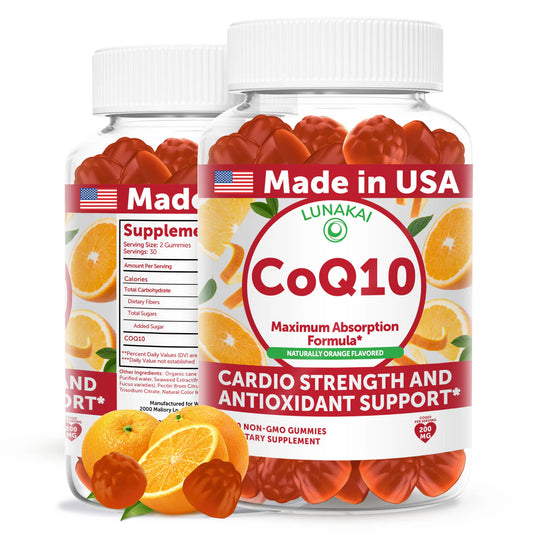 "CoQ10 Gummies Orange 60 Count