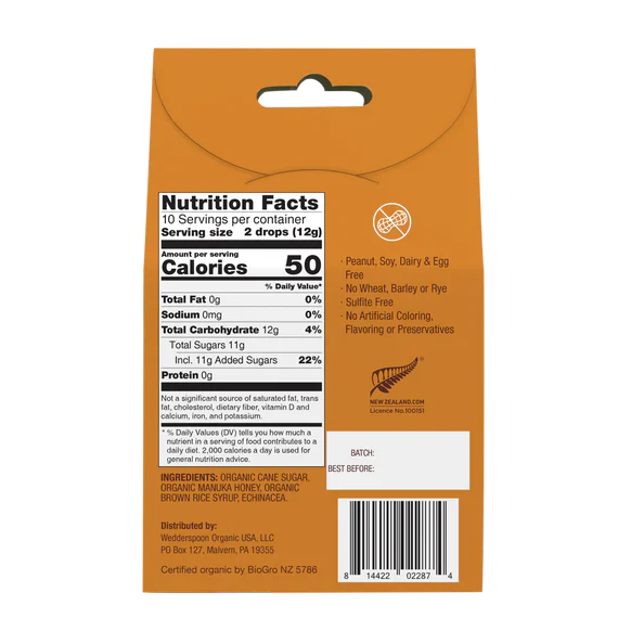 Manuka Honey Drops - 4 Oz. Organic (4 Flavors)-cough drops-AlchePharma