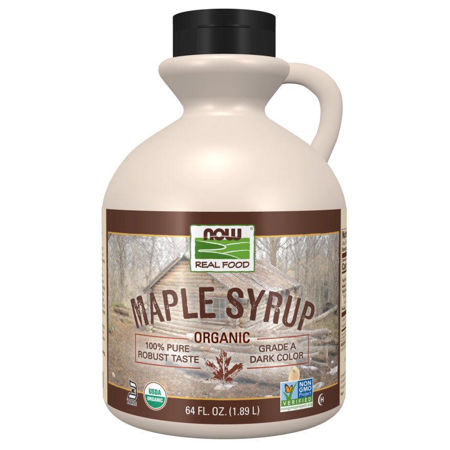 Maple Syrup, Organic Grade A Dark Color-Natural Foods-AlchePharma