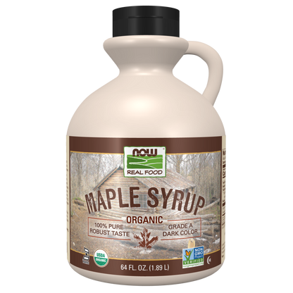 Maple Syrup, Organic Grade A Dark Color-Natural Foods-AlchePharma