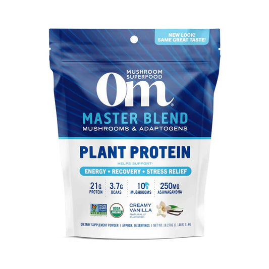 Master Blend Plant Protein Creamy Vanilla 10 count-Mushroom-AlchePharma