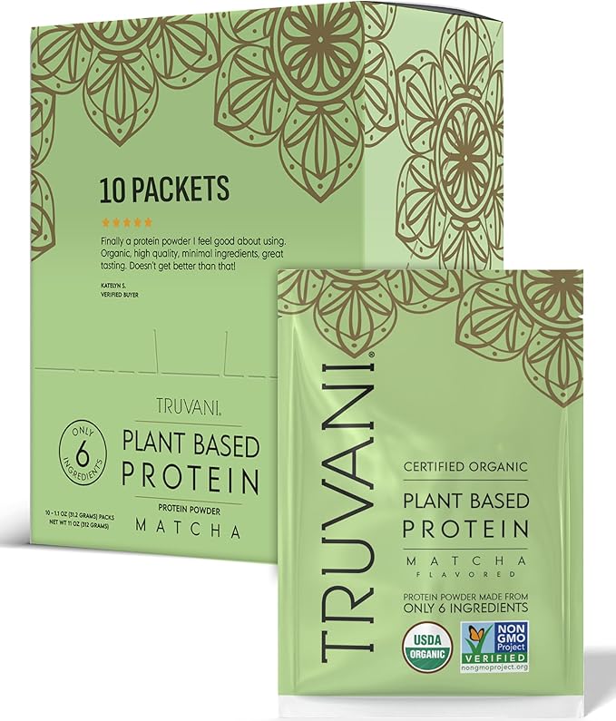 Plant Based Protein Powder - Organic, 20 Grams Per Serving