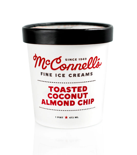 Toasted Coconut Almond ice cream