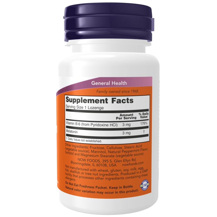 Melatonin 3 mg Lozenges-Melatonin-AlchePharma