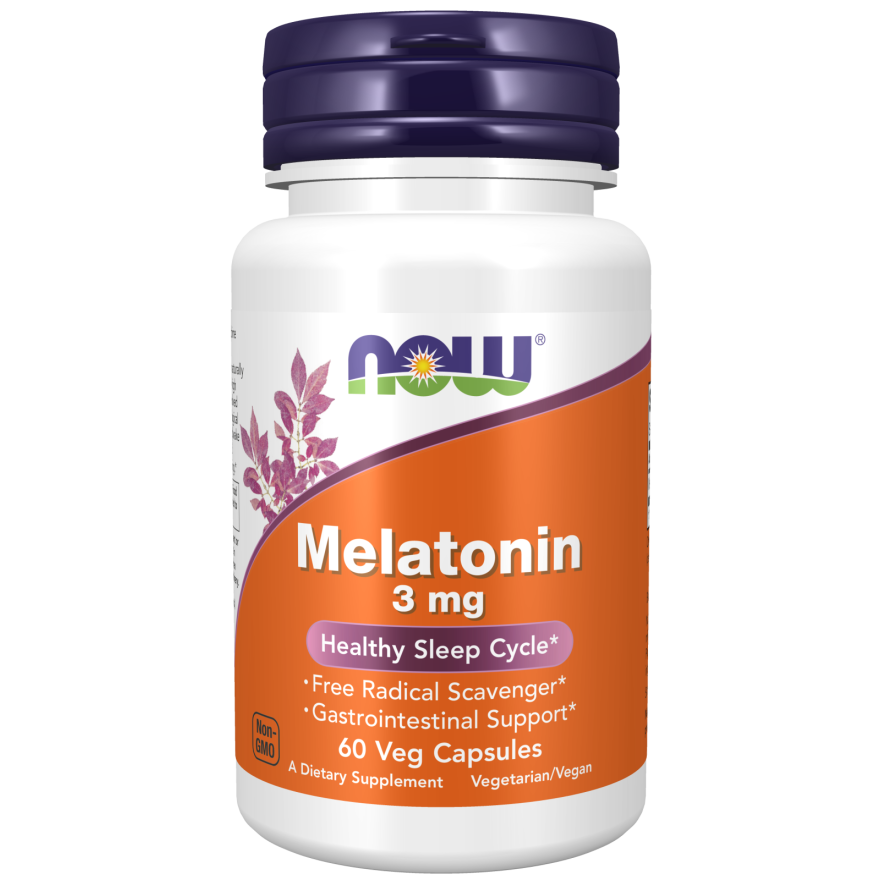 Melatonin 3 mg Veg Capsules-Sleep-AlchePharma