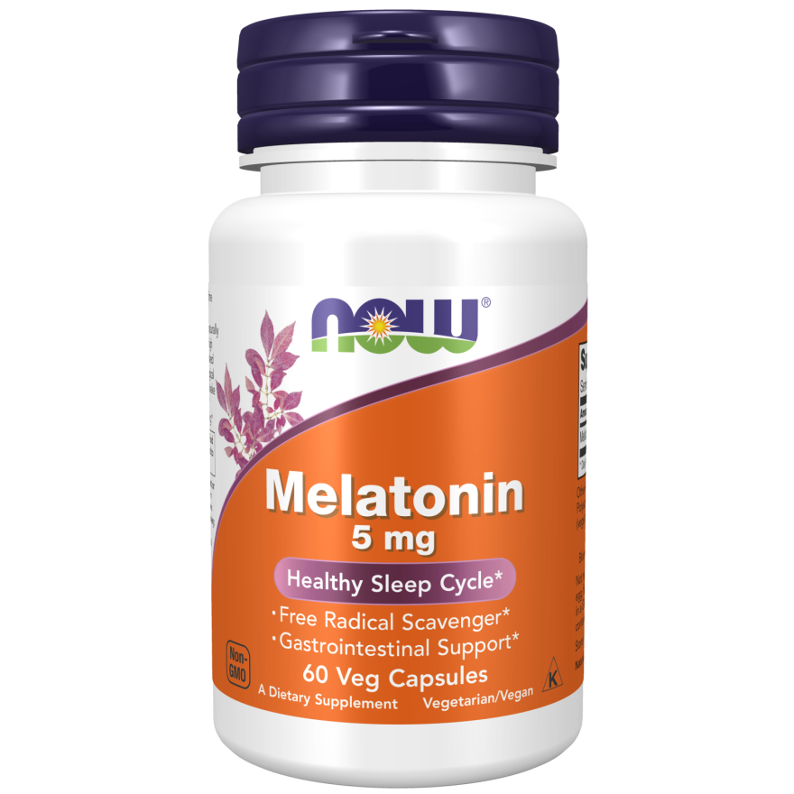 Melatonin 5 mg Veg Capsules-Melatonin-AlchePharma