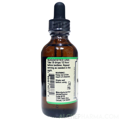 Melatonin Liquid 3mg -( per 30 drops ) Natural Raspberry and Vanilla Flavor PARVE K-1604-Melatonin-AlchePharma