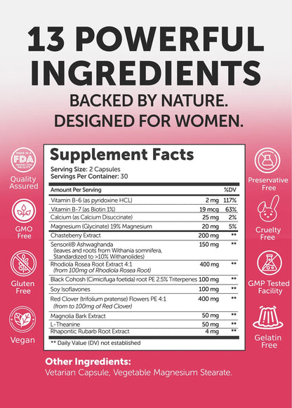 "Menopause Support 60 Caps