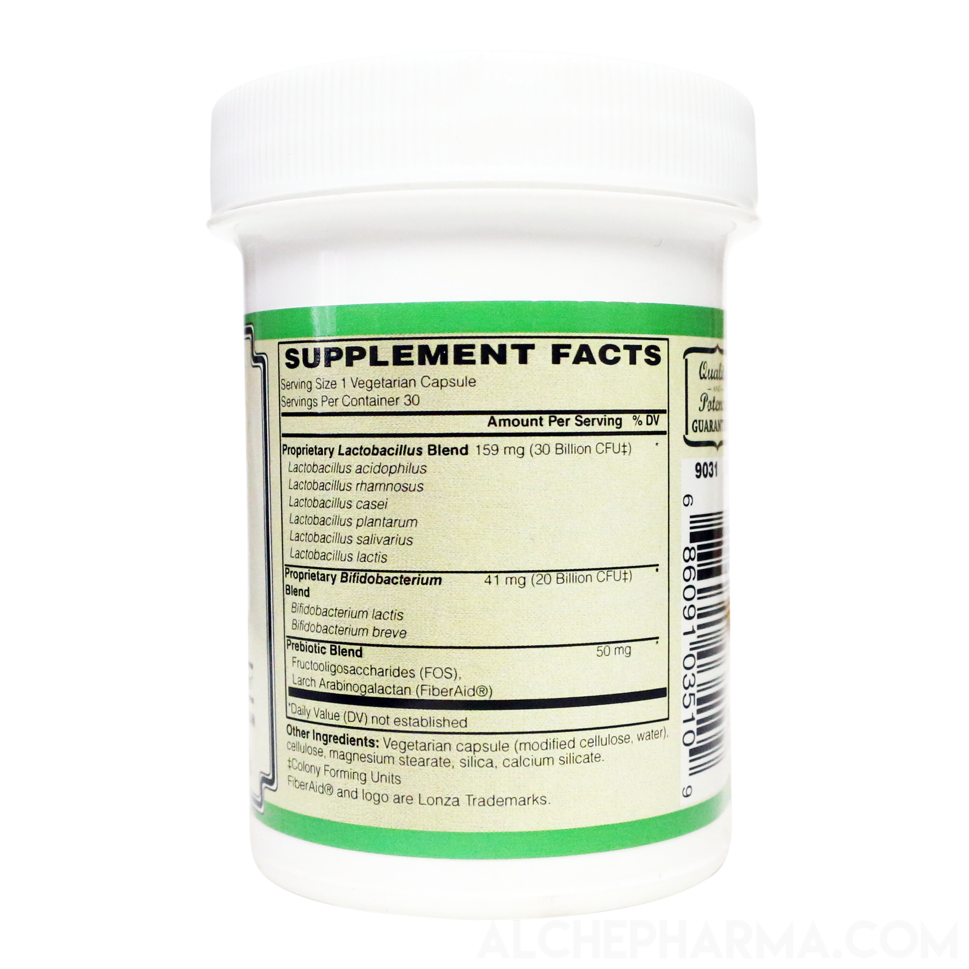 Men's 50 Billion Probiotic Formula ( Proprietary Lactobacillus, Bifidobacterium Blend ) W/ New Preservation Technology-AlchePharma