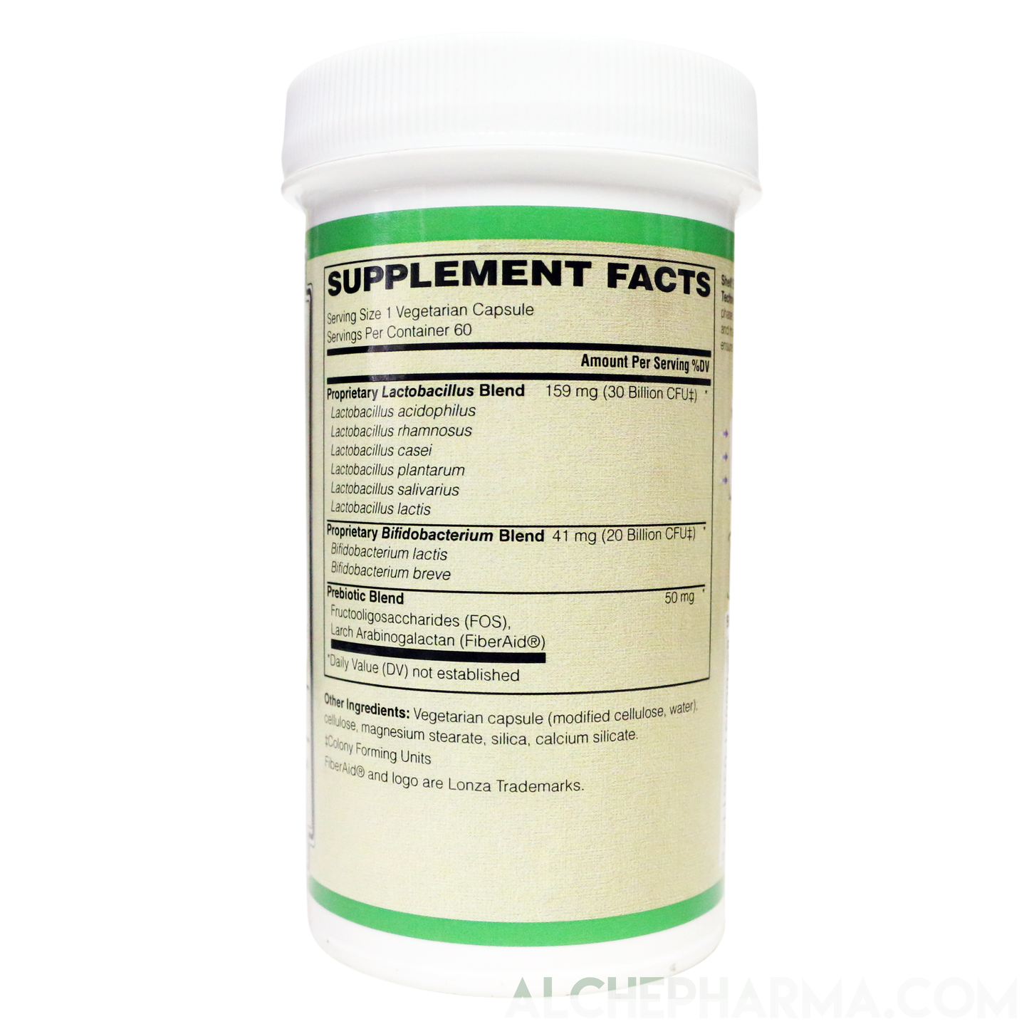 Men's 50 Billion Probiotic Formula ( Proprietary Lactobacillus, Bifidobacterium Blend ) W/ New Preservation Technology-AlchePharma