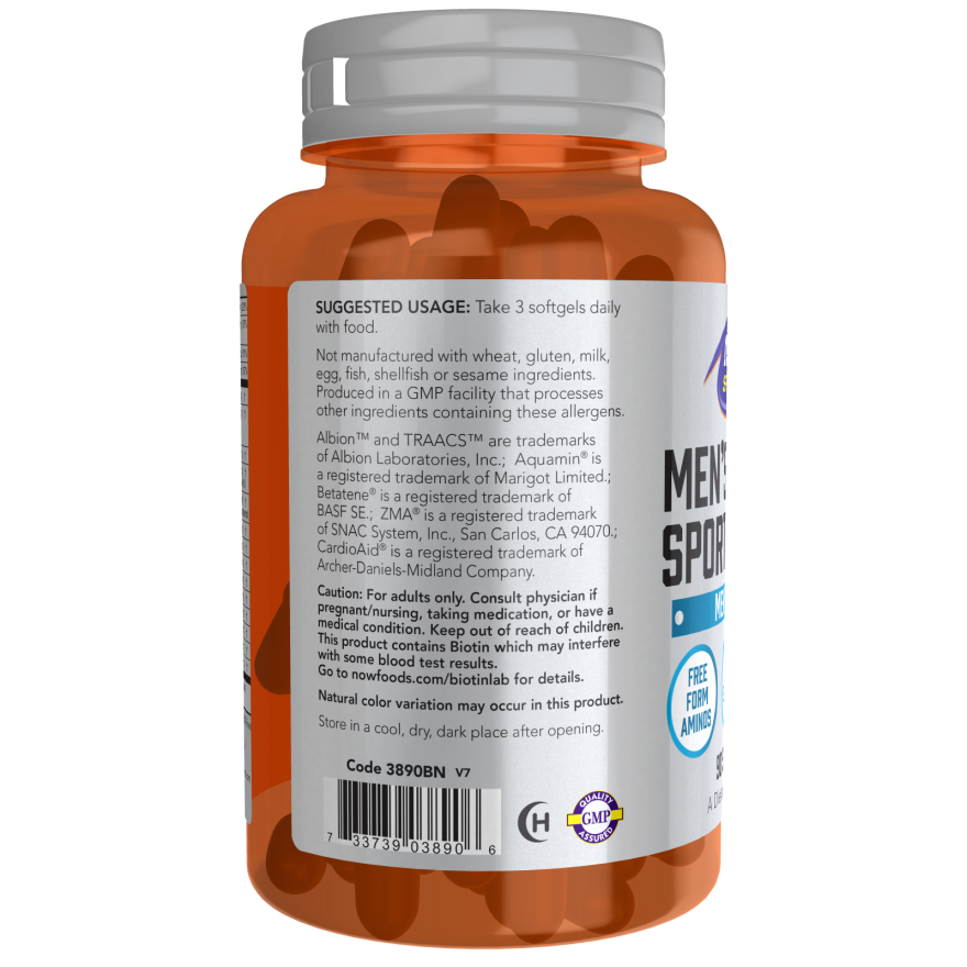 Men's Active Sports Multi Softgels-Sports Nutrition-AlchePharma
