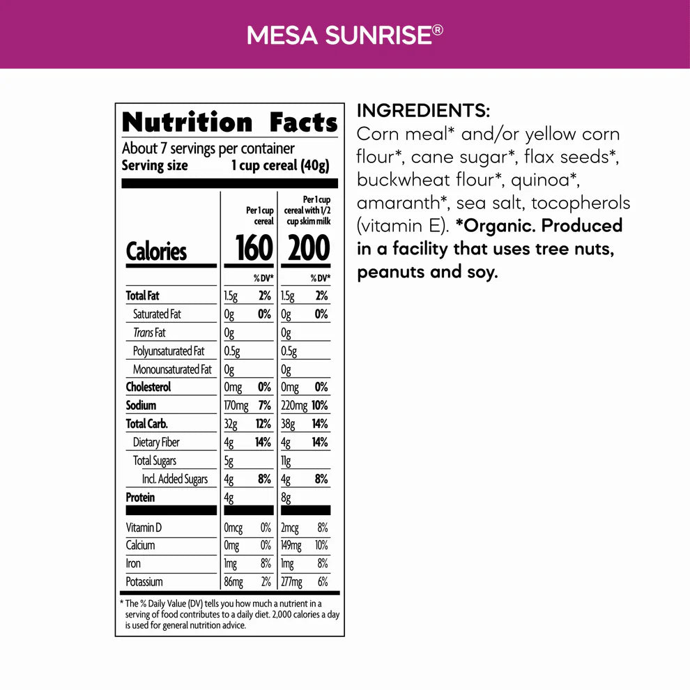 Mesa Sunrise Cereal - Gluten Free - 10.6 Oz.