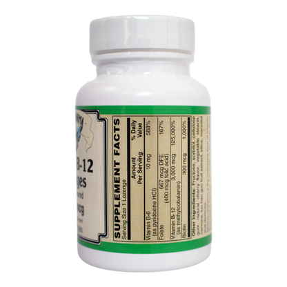 Methyl B-12, 3,000mcg Lozenges-AlchePharma