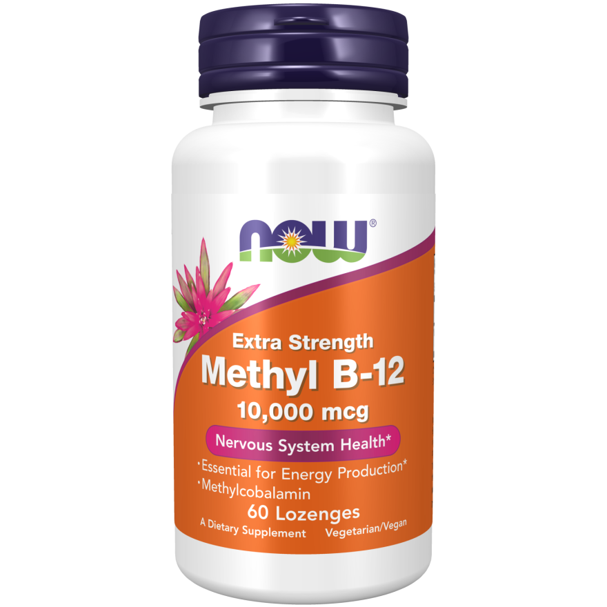 Methyl B-12, Extra Strength 10,000 mcg Lozenges-Vitamins-AlchePharma