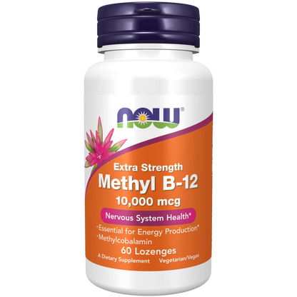 Methyl B-12, Extra Strength 10,000 mcg Lozenges-Vitamins-AlchePharma