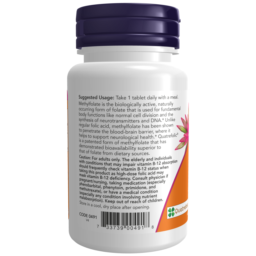 Methyl Folate 1,000 mcg Tablets-Amino Acids-AlchePharma