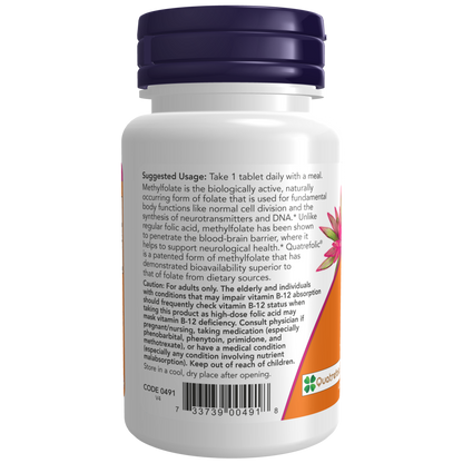 Methyl Folate 1,000 mcg Tablets-Amino Acids-AlchePharma