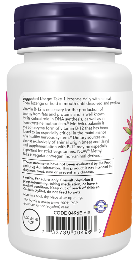 Methyl B-12 5,000 mcg Lozenges