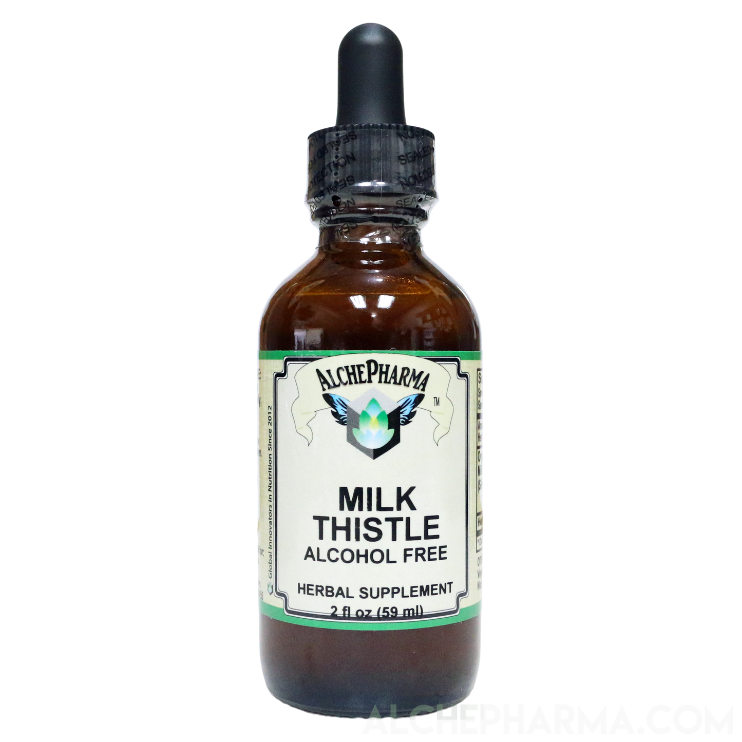 Milk Thistle (Alcohol Free ) w/ Organic Milk Thistle Seed HSR 1:3 Parve K-1604-AlchePharma