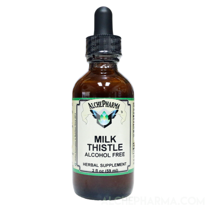 Milk Thistle (Alcohol Free ) w/ Organic Milk Thistle Seed HSR 1:3 Parve K-1604-AlchePharma