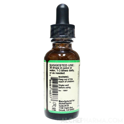 Milk Thistle (Alcohol Free ) w/ Organic Milk Thistle Seed HSR 1:3 Parve K-1604-AlchePharma