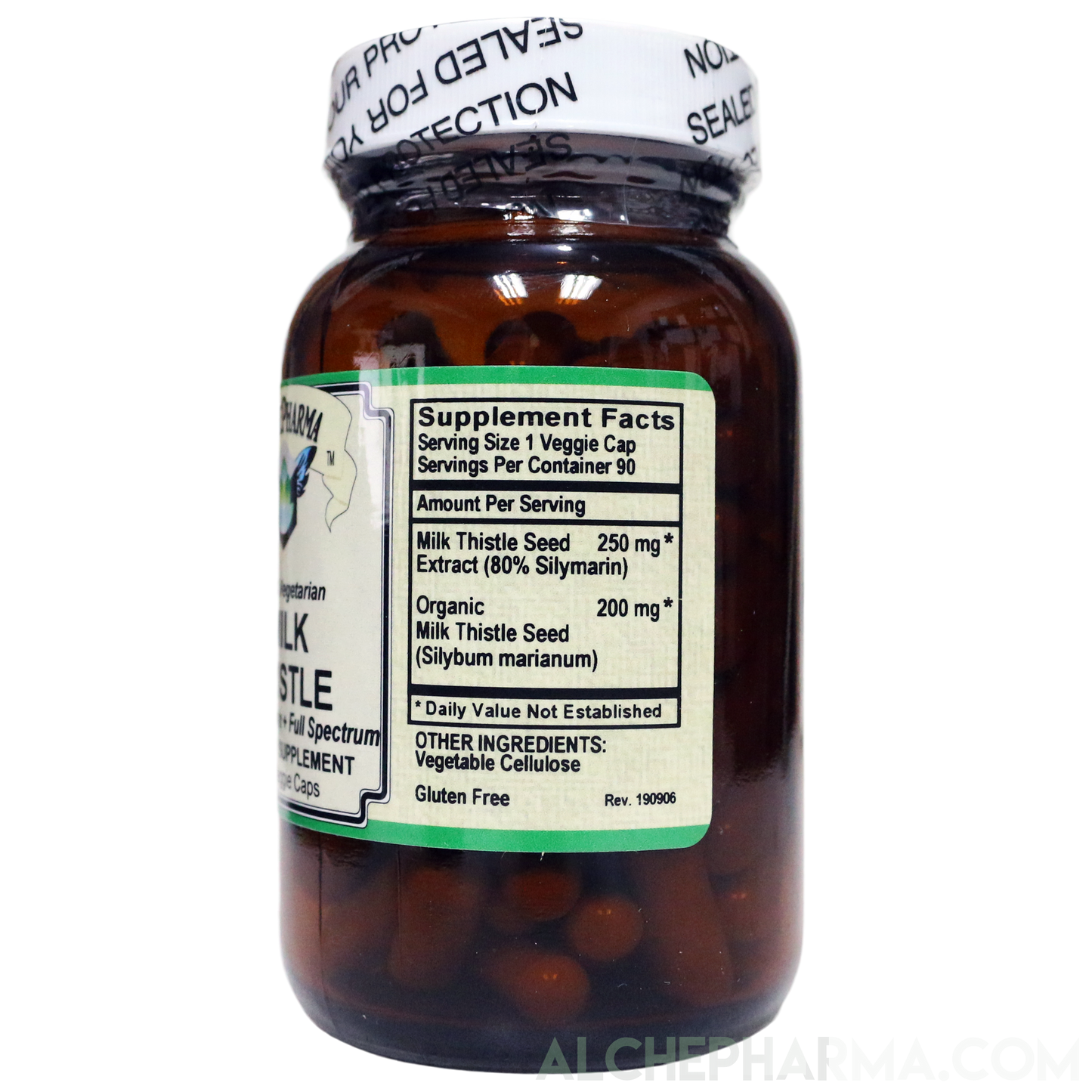 Milk Thistle Seed - Full Spectrum Organic Milk Thistle and Silymarin Extract-Herb-AlchePharma