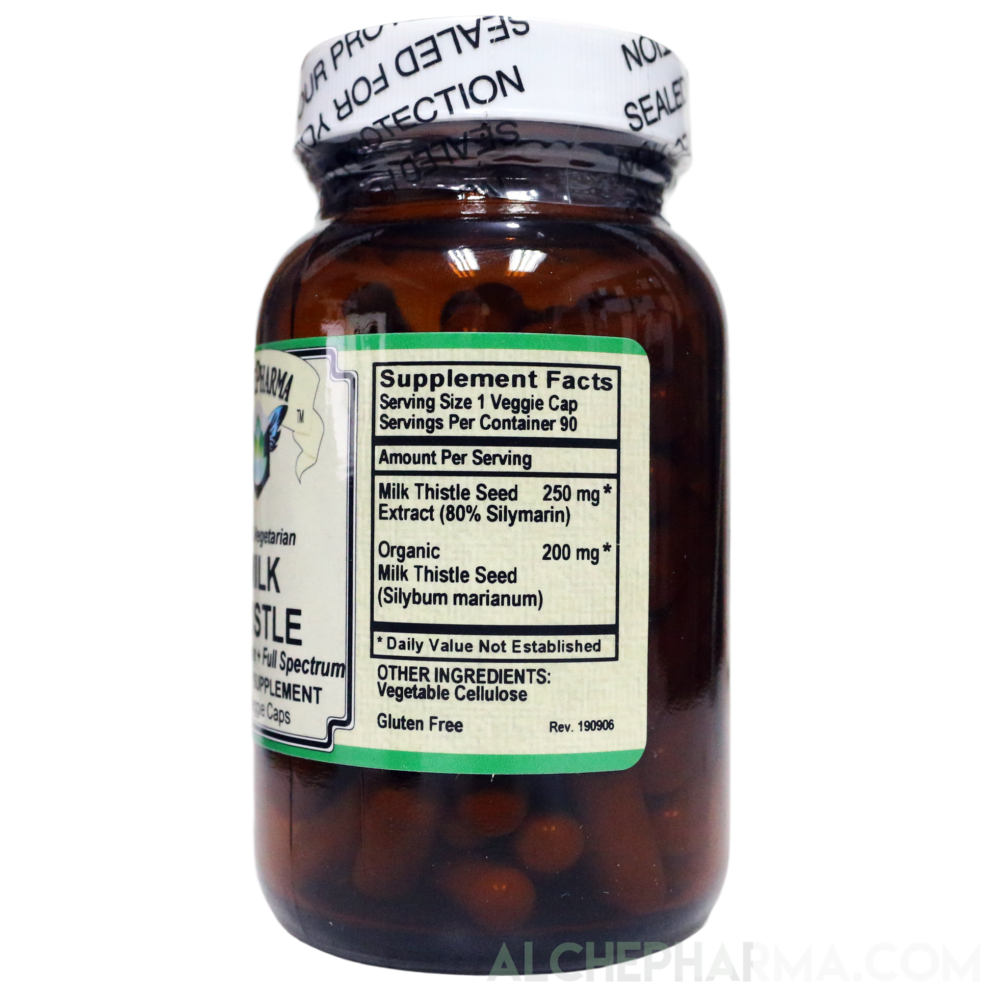 Milk Thistle Seed - Full Spectrum Organic Milk Thistle and Silymarin Extract-Herb-AlchePharma