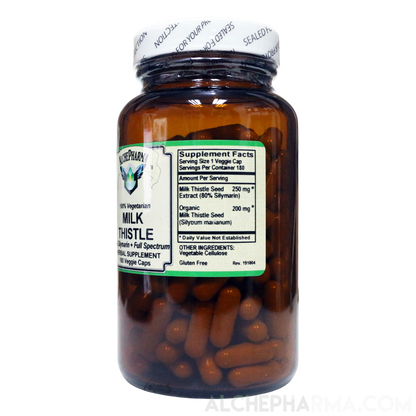 Milk Thistle Seed - Full Spectrum Organic Milk Thistle and Silymarin Extract-Herb-AlchePharma