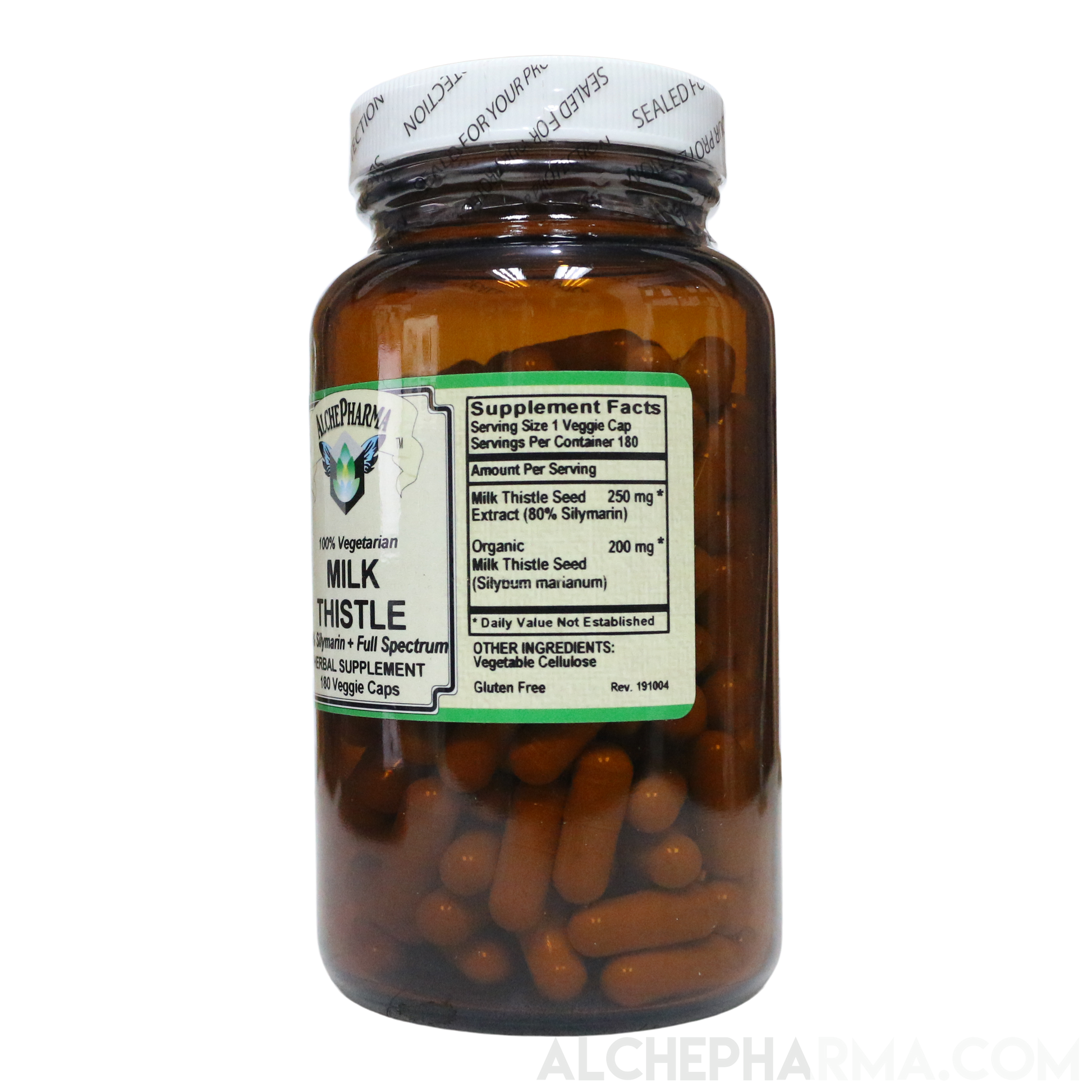 Milk Thistle Seed - Full Spectrum Organic Milk Thistle and Silymarin Extract-Herb-AlchePharma