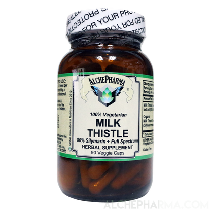 Milk Thistle Seed - Full Spectrum Organic Milk Thistle and Silymarin Extract-Herb-AlchePharma