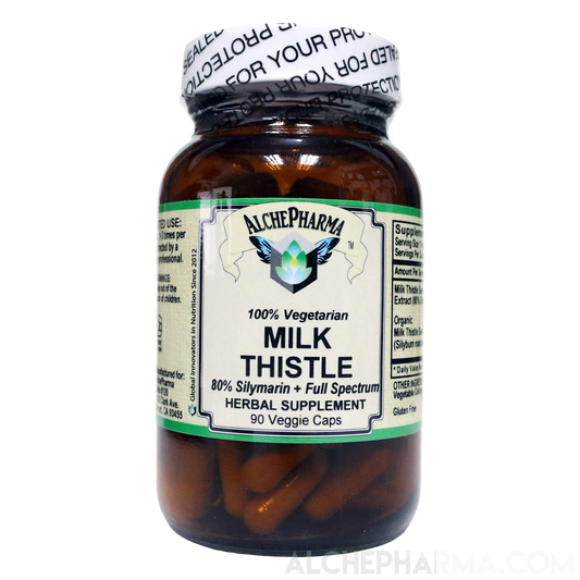 Milk Thistle Seed - Full Spectrum Organic Milk Thistle and Silymarin Extract-Herb-AlchePharma