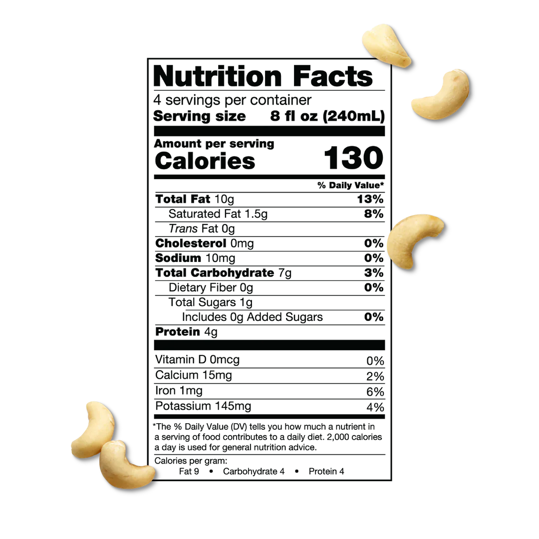 Milked Cashews 32 Fl. Oz. (2 Options)-Milk Alternative-AlchePharma