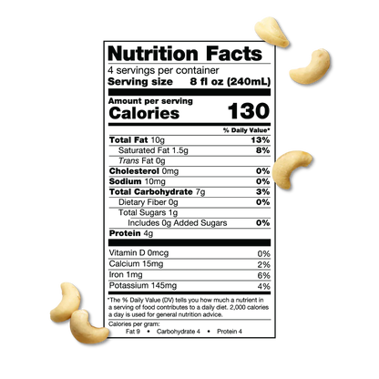 Milked Cashews 32 Fl. Oz. (2 Options)-Milk Alternative-AlchePharma