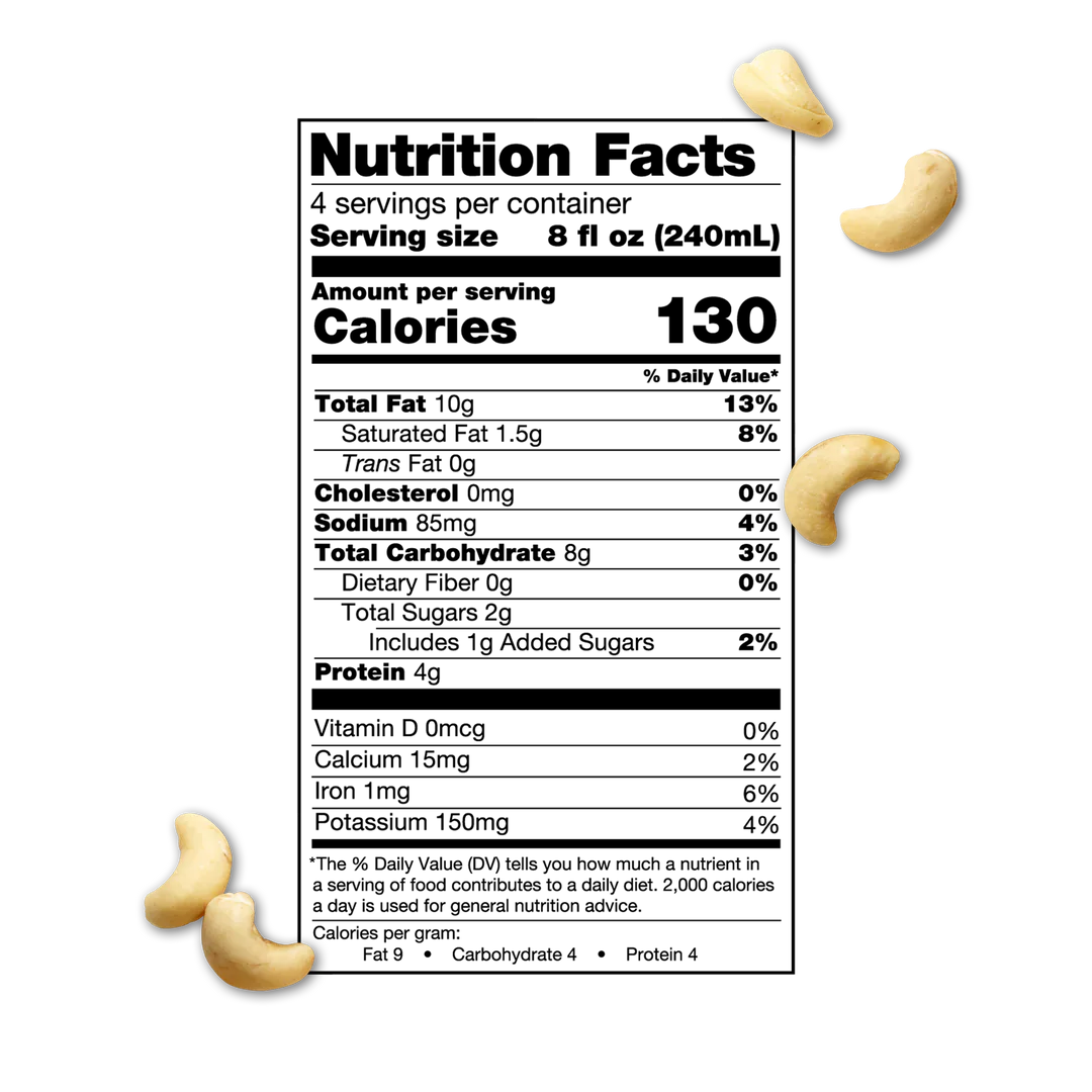 Milked Cashews 32 Fl. Oz. (2 Options)-Milk Alternative-AlchePharma
