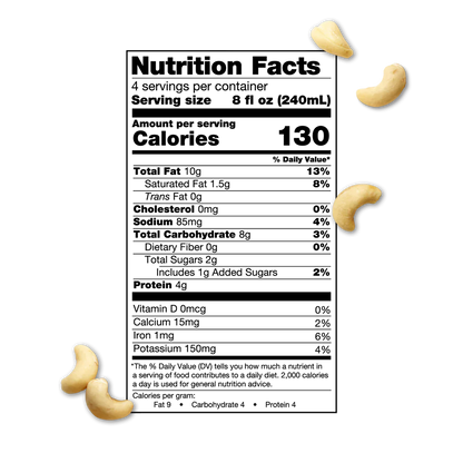 Milked Cashews 32 Fl. Oz. (2 Options)-Milk Alternative-AlchePharma
